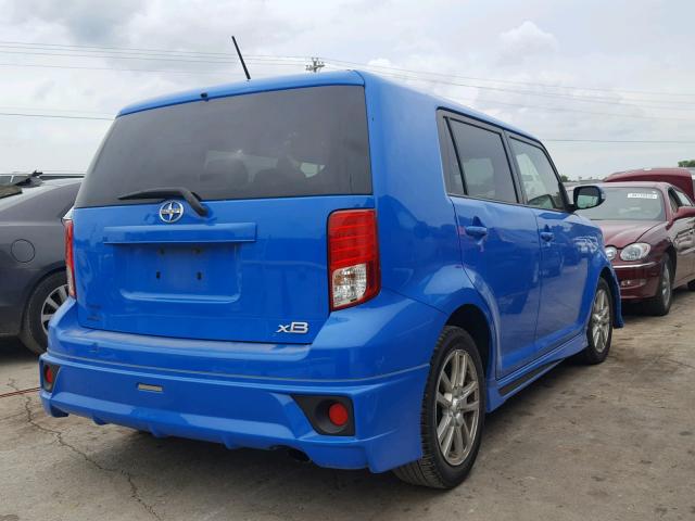 JTLZE4FE9B1137376 - 2011 TOYOTA SCION XB Көк фото 4