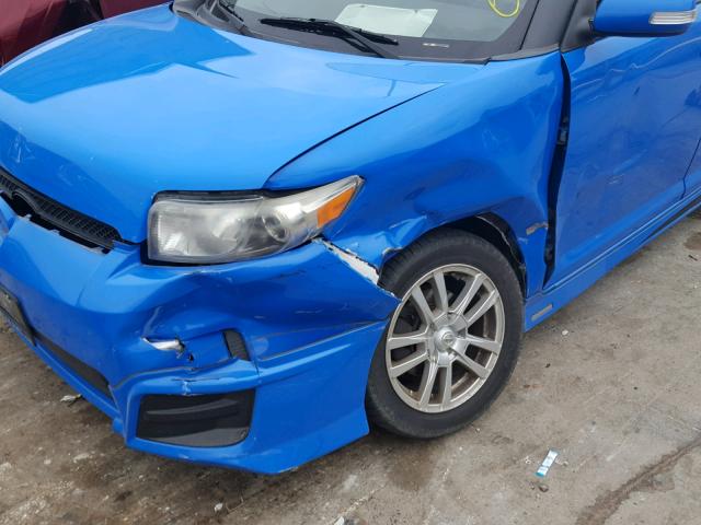 JTLZE4FE9B1137376 - 2011 TOYOTA SCION XB Көк фото 9