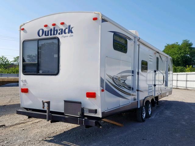 4YDT32328DB453934 - 2013 KEYSTONE OUTBACK WHITE photo 4