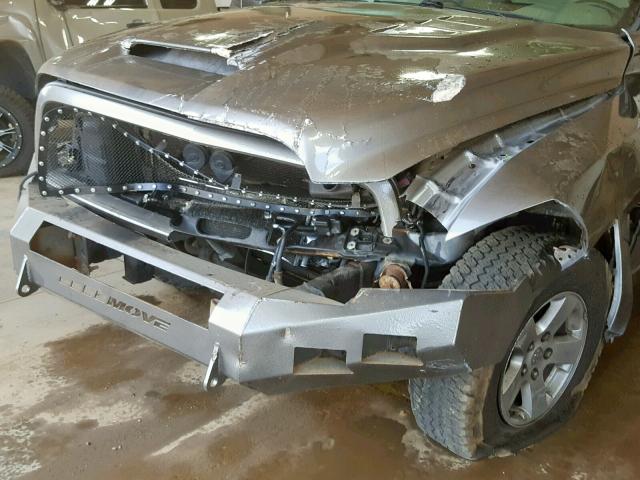 3C6JD7BT4CG239812 - 2012 DODGE RAM 1500 S GRAY photo 10