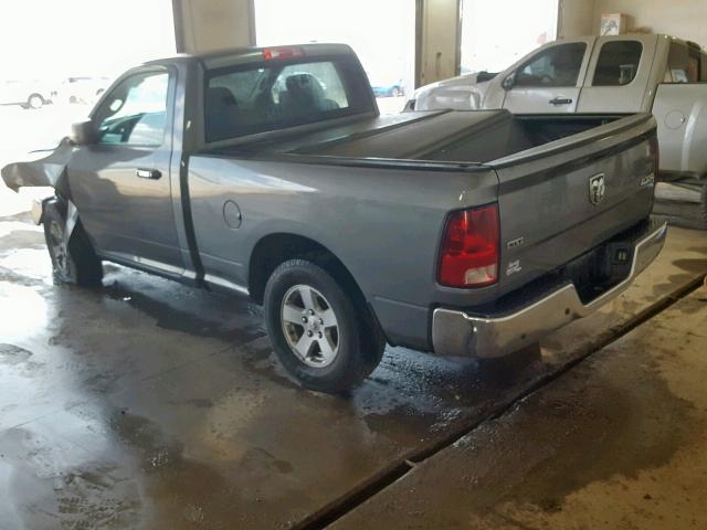 3C6JD7BT4CG239812 - 2012 DODGE RAM 1500 S GRAY photo 3