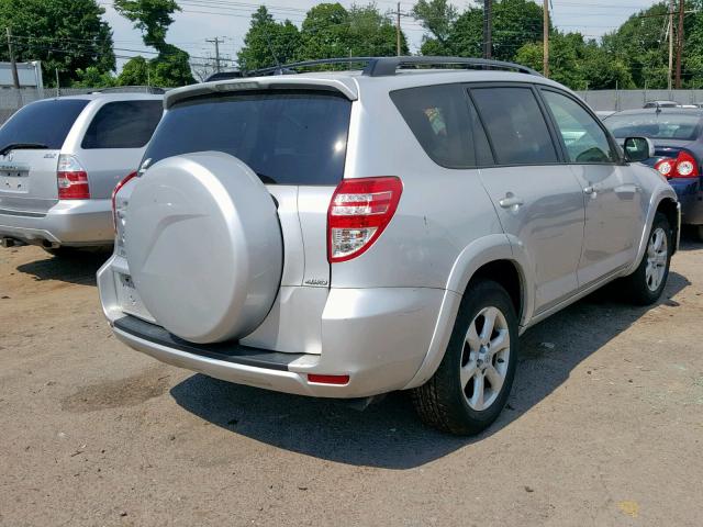 2T3DF4DV6CW190464 - 2012 TOYOTA RAV4 LIMIT SILVER photo 4