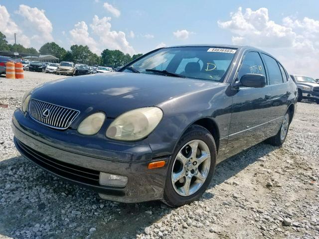 JT8BD69SX20172977 - 2002 LEXUS GS 300 GRAY photo 2