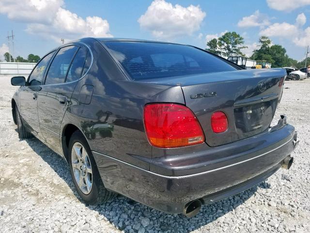 JT8BD69SX20172977 - 2002 LEXUS GS 300 GRAY photo 3