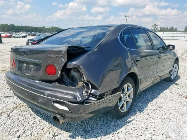 JT8BD69SX20172977 - 2002 LEXUS GS 300 GRAY photo 4