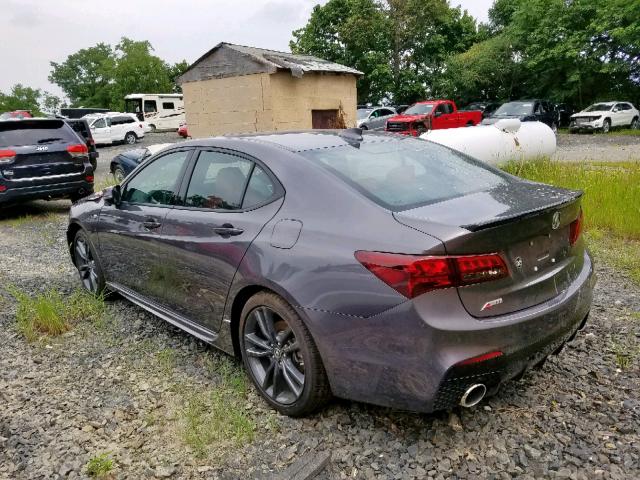 19UUB1F64KA004693 - 2019 ACURA TLX GRAY photo 3