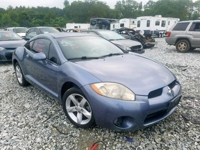 4A3AK24F07E053204 - 2007 MITSUBISHI ECLIPSE GS BLUE photo 1