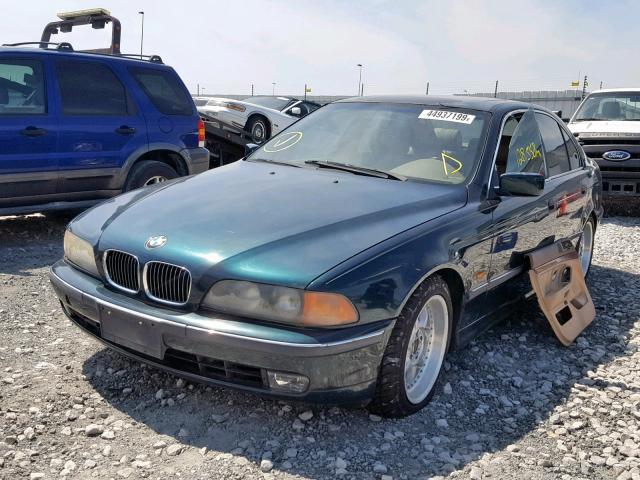 WBADE532XVBV91301 - 1997 BMW 540 I GREEN photo 2