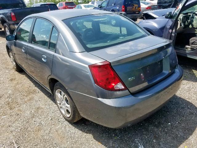 1G8AJ52F14Z224194 - 2004 SATURN ION LEVEL GRAY photo 3