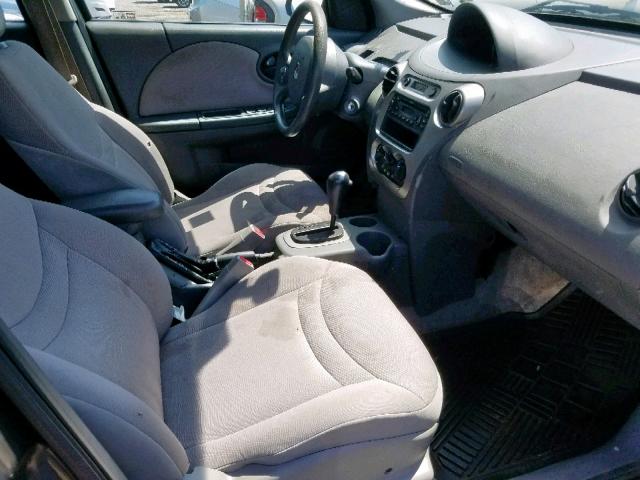 1G8AJ52F14Z224194 - 2004 SATURN ION LEVEL GRAY photo 5