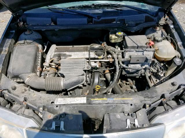 1G8AJ52F14Z224194 - 2004 SATURN ION LEVEL GRAY photo 7