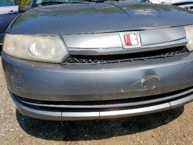 1G8AJ52F14Z224194 - 2004 SATURN ION LEVEL GRAY photo 9