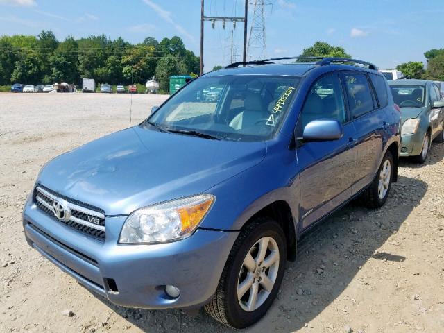 JTMBK31V086042238 - 2008 TOYOTA RAV4 LIMIT BLUE photo 2