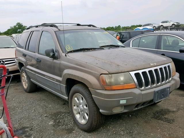 1J4GW48S81C529488 - 2001 JEEP GRAND CHER BEIGE photo 1