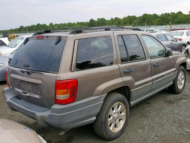 1J4GW48S81C529488 - 2001 JEEP GRAND CHER BEIGE photo 4