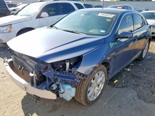 1G11H5SA1DF242260 - 2013 CHEVROLET MALIBU LTZ ლურჯი ფოტო 2