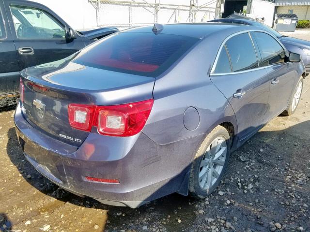 1G11H5SA1DF242260 - 2013 CHEVROLET MALIBU LTZ ლურჯი ფოტო 4