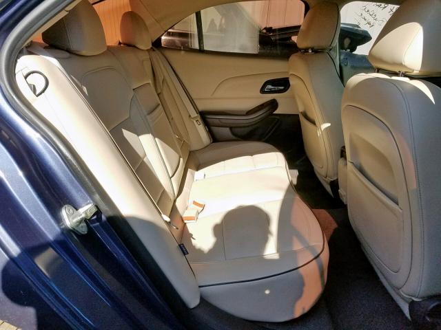 1G11H5SA1DF242260 - 2013 CHEVROLET MALIBU LTZ ლურჯი ფოტო 6