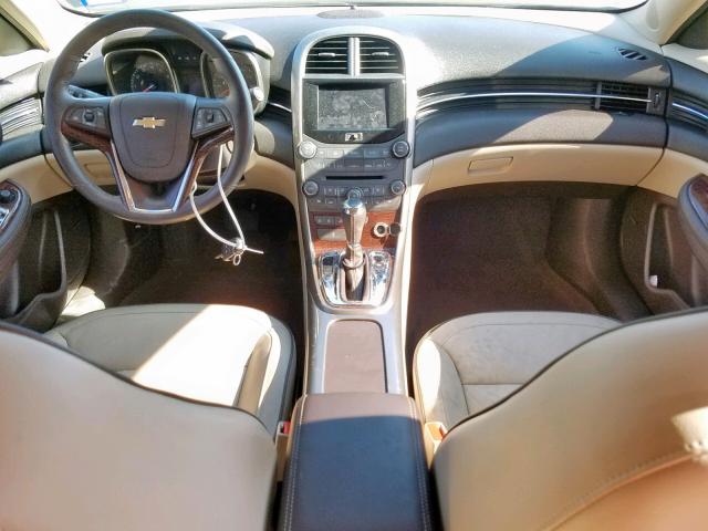 1G11H5SA1DF242260 - 2013 CHEVROLET MALIBU LTZ ლურჯი ფოტო 9