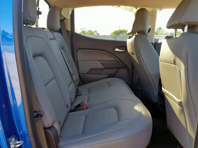 1GCGSCEN3J1300383 - 2018 CHEVROLET COLORADO L BLUE photo 6