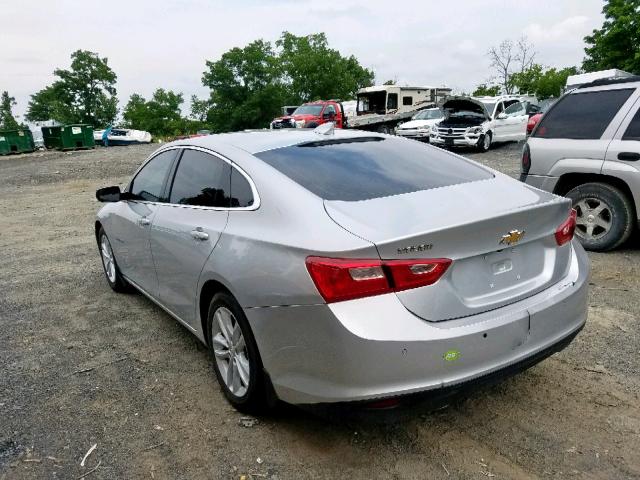 1G1ZJ5SU5HF270683 - 2017 CHEVROLET MALIBU HYB SILVER photo 3