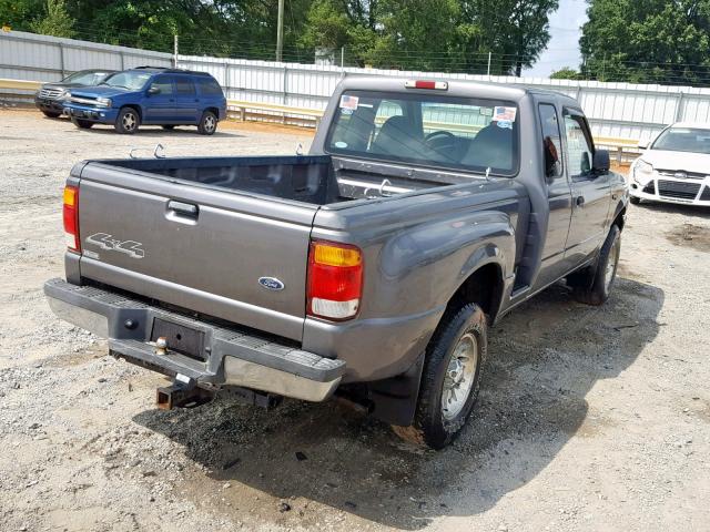 1FTZR15V6XPA61734 - 1999 FORD RANGER SUP GRAY photo 4