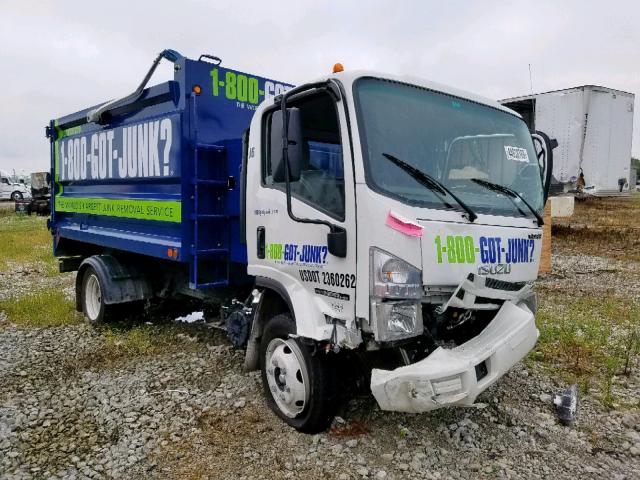 54DC4W1B1JS804278 - 2018 ISUZU NPR HD WHITE photo 1