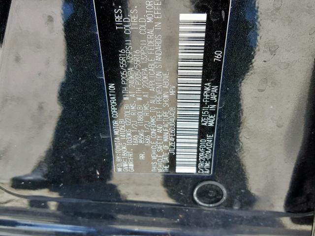 JTLZE4FE6DJ040428 - 2013 TOYOTA SCION XB 黑色 照片 10