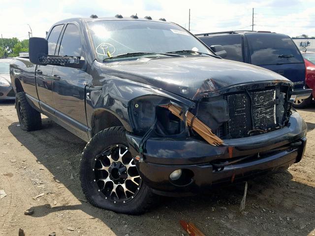 3D7KS28C76G241674 - 2006 DODGE RAM 2500 S BLACK photo 1