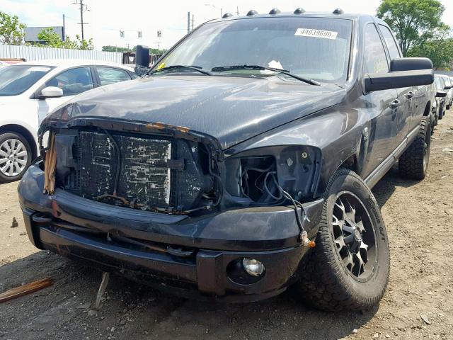 3D7KS28C76G241674 - 2006 DODGE RAM 2500 S შავი ფოტო 2
