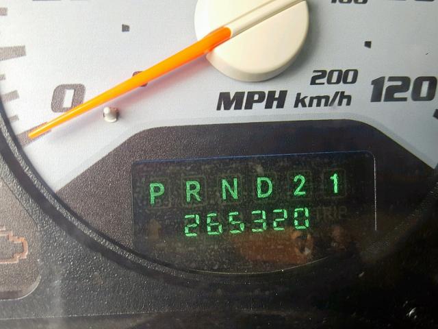 3D7KS28C76G241674 - 2006 DODGE RAM 2500 S შავი ფოტო 8