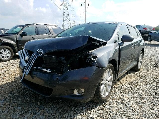 4T3ZA3BB0BU042090 - 2011 TOYOTA VENZA BASE GRAY photo 2