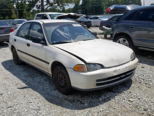 JHMEG8551PS026964 - 1993 HONDA CIVIC LX WHITE photo 1