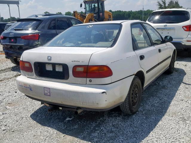 JHMEG8551PS026964 - 1993 HONDA CIVIC LX WHITE photo 4