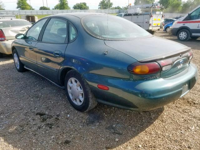 1FALP52U1TG212901 - 1996 FORD TAURUS GL GREEN photo 3