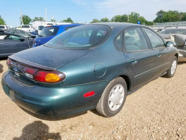 1FALP52U1TG212901 - 1996 FORD TAURUS GL GREEN photo 4