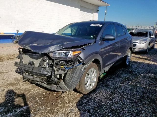 KM8J2CA45KU890617 - 2019 HYUNDAI TUCSON SE SILVER photo 2