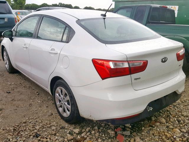 KNADM4A37H6100446 - 2017 KIA RIO LX WHITE photo 3