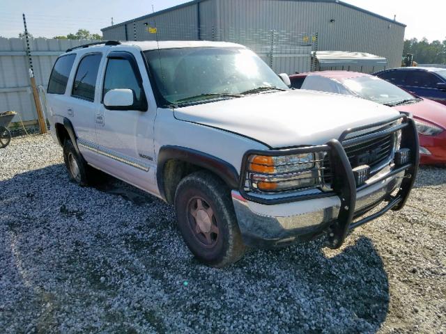 1GKEK13Z43J199153 - 2003 GMC YUKON WHITE photo 1