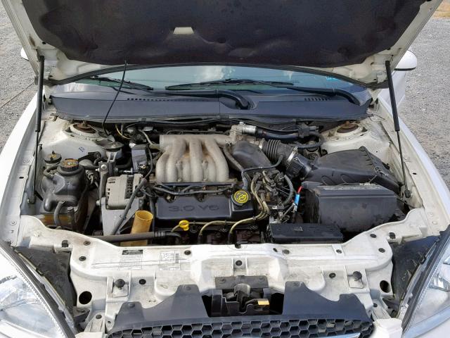 1FAFP5520YA153826 - 2000 FORD TAURUS SES WHITE photo 7