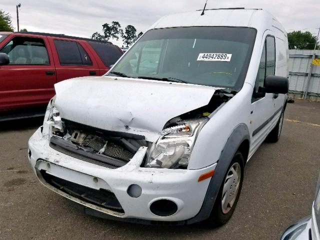 NM0LS7BN3DT165681 - 2013 FORD TRANSIT CO WHITE photo 2