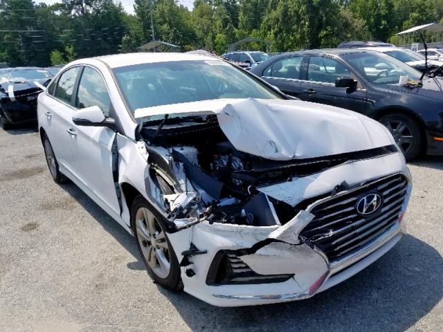 5NPE34AF7JH678496 - 2018 HYUNDAI SONATA SPO WHITE photo 1