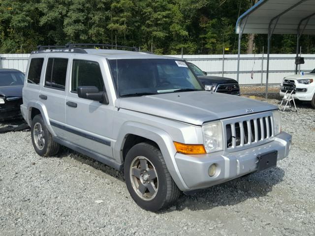 1J8HG48K86C209241 - 2006 JEEP COMMANDER Gümüş foto 1