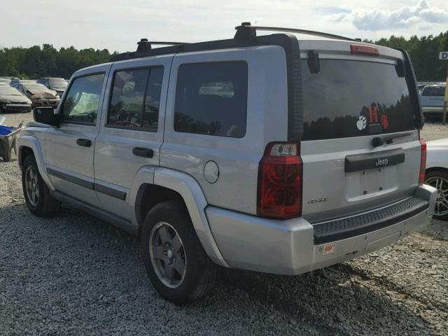 1J8HG48K86C209241 - 2006 JEEP COMMANDER Gümüş foto 3