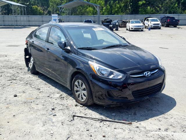 KMHCT4AE6HU330408 - 2017 HYUNDAI ACCENT SE BLACK photo 1