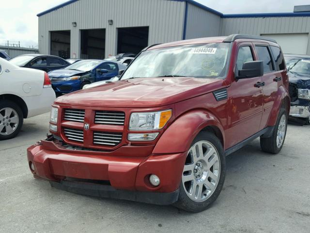 1D4PU4GK2AW175031 - 2010 DODGE NITRO HEAT RED photo 2