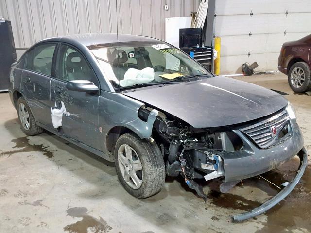 1G8AJ55F87Z198015 - 2007 SATURN ION LEVEL GRAY photo 1