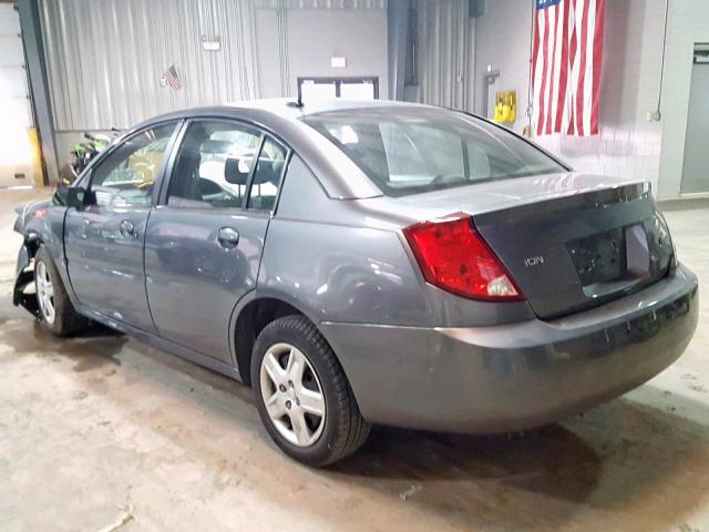 1G8AJ55F87Z198015 - 2007 SATURN ION LEVEL GRAY photo 3