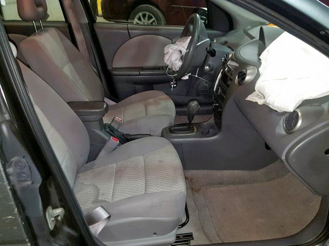 1G8AJ55F87Z198015 - 2007 SATURN ION LEVEL GRAY photo 5