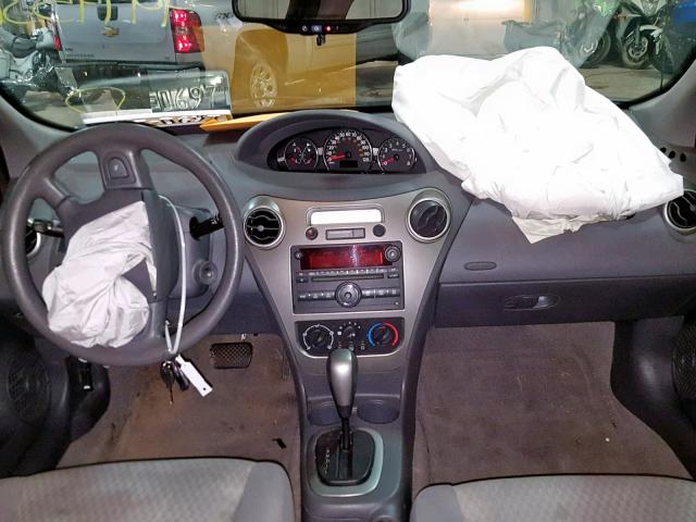 1G8AJ55F87Z198015 - 2007 SATURN ION LEVEL GRAY photo 9